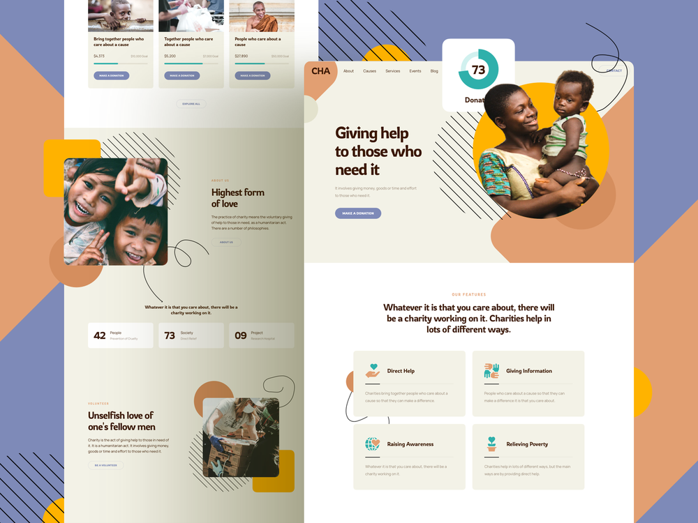 Charity Websites Design